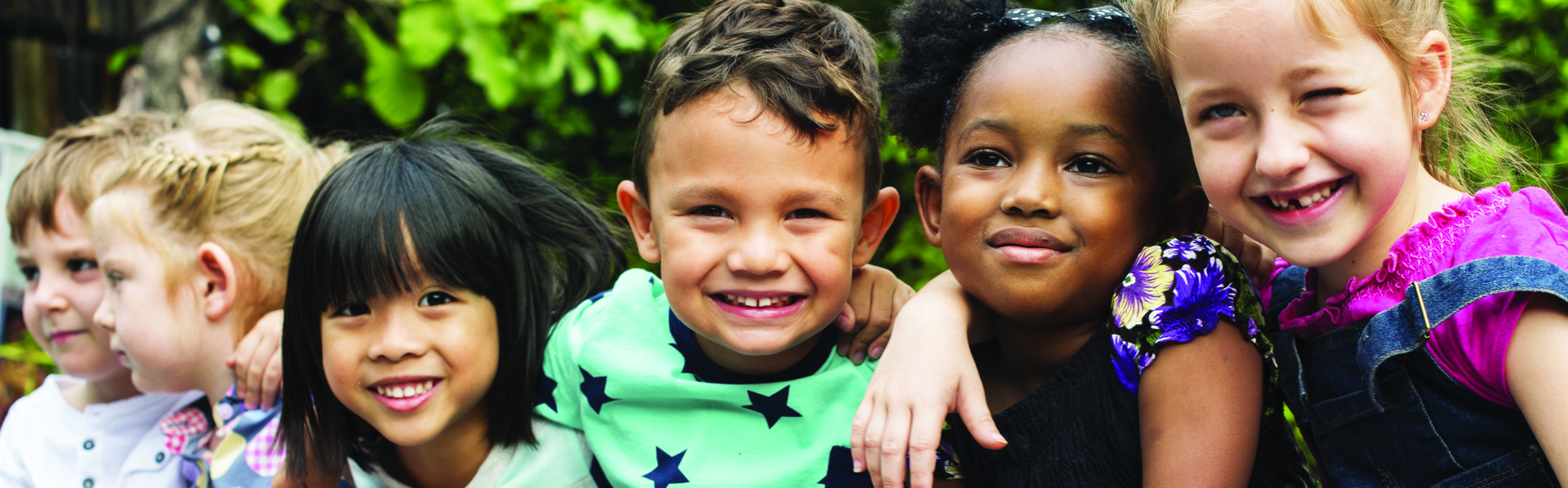 children smiling