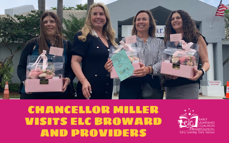 Chancellor Miller visits ELC Broward and local childcare providers